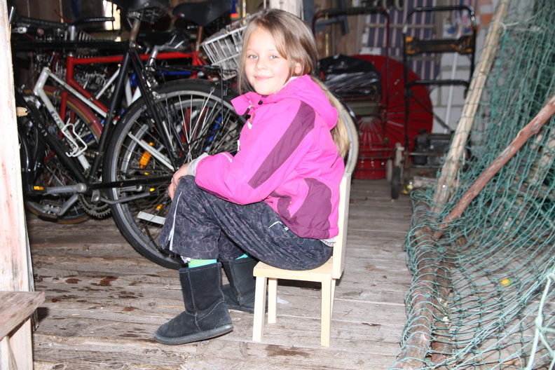 IMG 4432 Carlas lille stol til Ida er færdig Påsken 2013